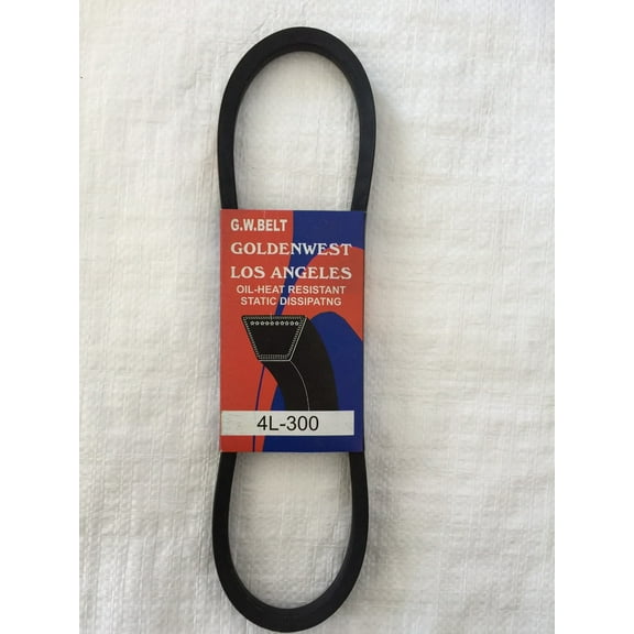 Mclane Edger Belt 4L-300 1/2"X30" fits many mower Oil-Heat Treated 2058