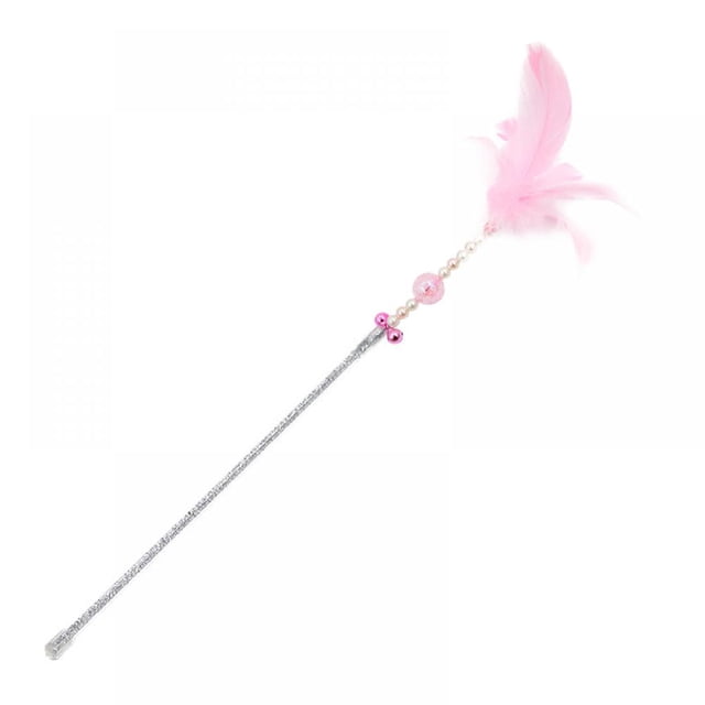 Interactive Cat Feather Toys Retractable Cat Wand Toy Wand Toy Cat Tease Rod With Bell And Colorful Feather For Kitten Cat Toys for Indoor Cats Kitten Play Chase Exercise