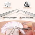 thumbnail image 2 of LASHVIEW Lash Kit for Beginners 338pcs Lash Extension Kit Professional Mannequin Head With 7 Pairs Replaced Eyelids Silicone Training Set Include Mini Fan Dryer Makeup Natural Skin Color, 2 of 7