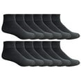 Yacht & Smith Diabetic Nephropathy Edema Socks, Cotton Crew, Ankle
