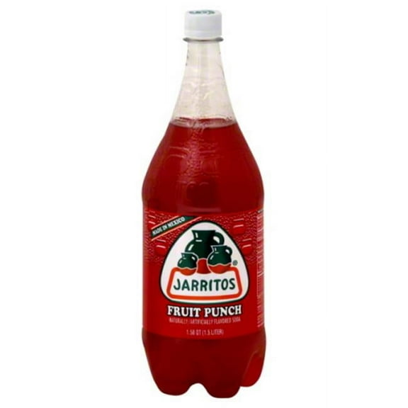 JARRITOS SODA FRUIT PUNCH-1.5 LT -Pack of 8