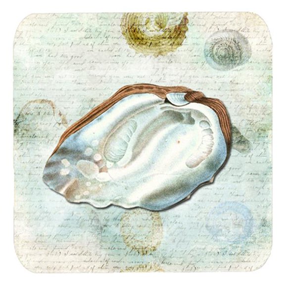 Shells Foam Coasters - Set Of 4, 3.5 x 3.5 In.