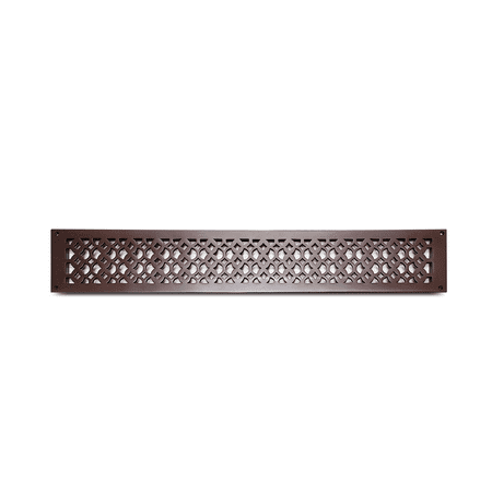 

Prima Decorative Hardware Cast Aluminum Air Return Grill 4 x 30 - Brown
