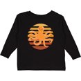 thumbnail image 3 of Inktastic Octopus Ocean Sunset Boys or Girls Long Sleeve Toddler T-Shirt, 3 of 5