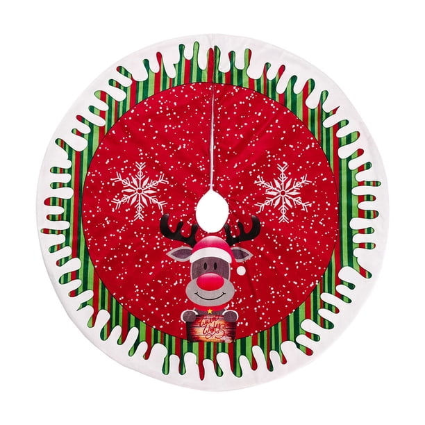 Inteprter de árbol de Navidad Oficina Año Nuevo dormitorio decoración de vacaciones alfombrilla cubierta cómoda alfombra decorativa regalos Kits de decoración para fiestas Animal Inteprter HA065260-03