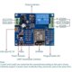 thumbnail image 3 of WIFI Relay Controller Module, DC 5V 8V-80V ESP8266 Wireless Controller Module ESP-12F for IOT Smart, 3 of 5