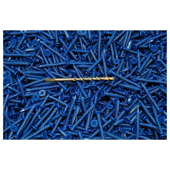 (400) Phillips Flat Head 3/16 x 1-3/4 Concrete Masonry Screw Tapcon Anchor & Bit