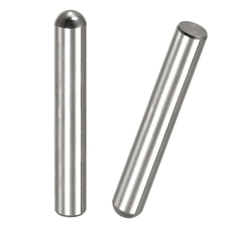 

12x80mm Dowel Pins 2 Pack Round Head Flat Chamfered End Dowel Pin