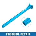 thumbnail image 6 of Unique Bargains Bicycle Seatpost Adjustable 27.2x400mm Seat Post for Mountain MTB Road Bike BMX Aluminum Alloy Blue, 6 of 6