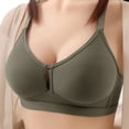 thumbnail image 2 of Yutgune Bras For Women Jelly Wireless Push Up Bralette Cutout V Neck No Underwire Comfortable Support Bra, 2 of 5