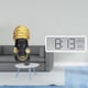 thumbnail image 2 of Escultura de resina de mujer africana, adorno de mesa con reloj digital, , temperatura y humedad, para decoración del hogar y la oficin, 2 of 8