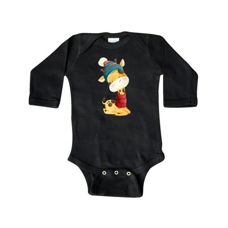 

Inktastic Cute Giraffe Gift Baby Boy or Baby Girl Long Sleeve Bodysuit