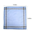 12Pcs Mens Handkerchiefs Assorted Pure Cotton Pocket