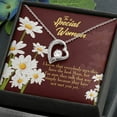 thumbnail image 3 of To Mom Everybody Forever Necklace w Message Card, 3 of 7
