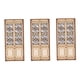 thumbnail image 4 of Puerta hueca exterior de madera en miniatura para decoración de jardín, sin pintar, para muebles A, 4 of 9