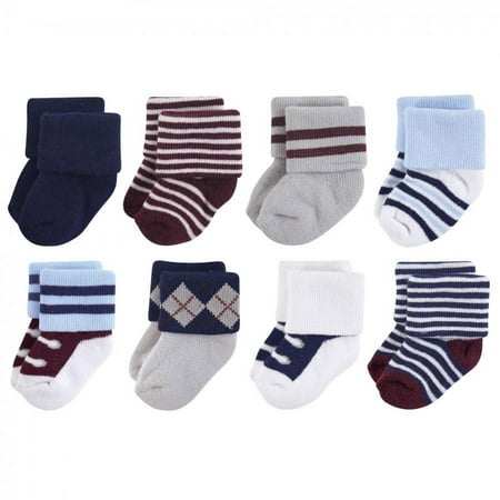 UPC: 0660168762068 | Little Treasure Baby Boy Newborn Socks  Genius  0-6 Months