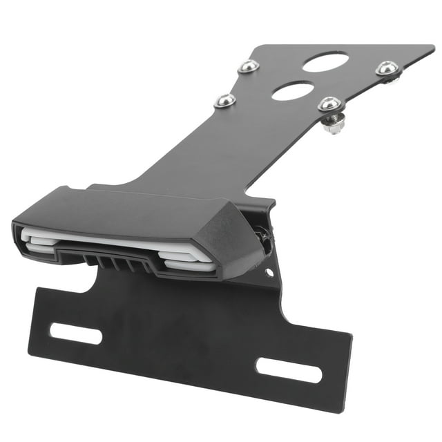 Aqxreight - Motorcycle License Plate Bracket,Motorcycle License Plate Holder Bracket With LED Tail Light Fit For XSR900 2014-2020
