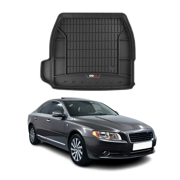 OMAC Premium Cargo Mats Liner for Volvo S80 2007-2016 All-Weather Heavy Duty