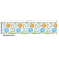 thumbnail image 2 of Ambesonne Floral Fabric by the Yard Upholstery, Doodle Leaves and Hearts, 2 Yards, Lime Green Sky Blue, 2 of 4