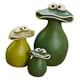 thumbnail image 4 of 3 piezas adornos de jardín de rana estatuas de animales dulces esculturas de resina creativa artificial para escritorio, 4 of 9