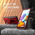 thumbnail image 4 of Samsung Galaxy A21 Phone Case, Slim Strong Protective Kickstand Multi-Function for Samsung Galaxy A21 Phone Case Red, 4 of 6