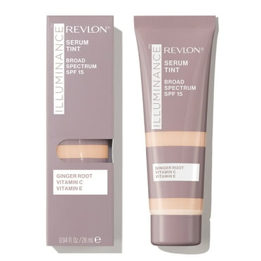 Revlon Illuminance Serum Tint, Liquid Foundation, Light Buildable Coverage, Ivory Beige, 0.94 fl oz.