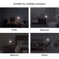 thumbnail image 5 of Star Night Light Auto On/Off Plug-in Wall Light with Light Sensor Warm White LED for Home Party Watercolor Purple Bows, 5 of 6