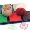 thumbnail image 2 of Juguetes de dibujo Scrapbooking Arte multicolor Decoración Almohadillas para sellos Almohadilla de tinta para huellas dactilares Almohadilla de tinta cuadrada, 2 of 6