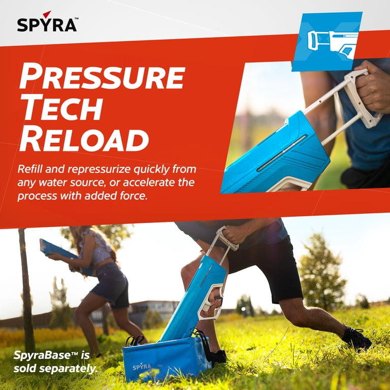 Spyra, Manual Water Blaster, SPYRALX, 30-Foot Range - Walmart.com