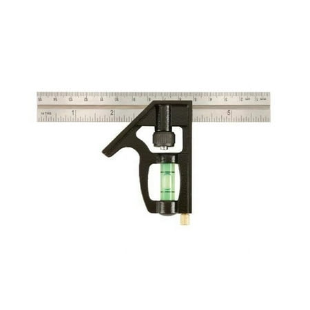 UPC: 0049448063673 | Johnson Level & Tool Combo Square 6 in L in/mm Graduations 406EM-S