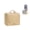 Khaki, variant on WANDF Handing Toiletry Bag for Women Men,Large Travel Cosmetic Bag Makeup Bags for Ladies,Shaving Kit Dopp Kit Organizer Bags,Water-Resistant Shower Bathroom Bags(Mint Green)