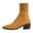 Yellow, variant on Stretch Ankle Boots for Women Pointed Toe Stacked Heel Knit Sock Booties Casual Dressu Fall Chelsea Boots