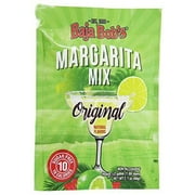 Baja Bob's Sugar-Free Cocktail Mixer, Original Lime Margarita - Powdered Packet, 60g