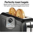 Hamilton Beach Extra Wide Long Slot 2 Slice Toaster, Browning Control ...