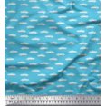 thumbnail image 1 of Soimoi Rayon Fabric Car Transport Print Fabric by The Yard 42 Inch Wide, 1 of 3