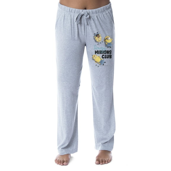Despicable Me Womens' Minions Lazy Club Character Sleep Pajama Pants