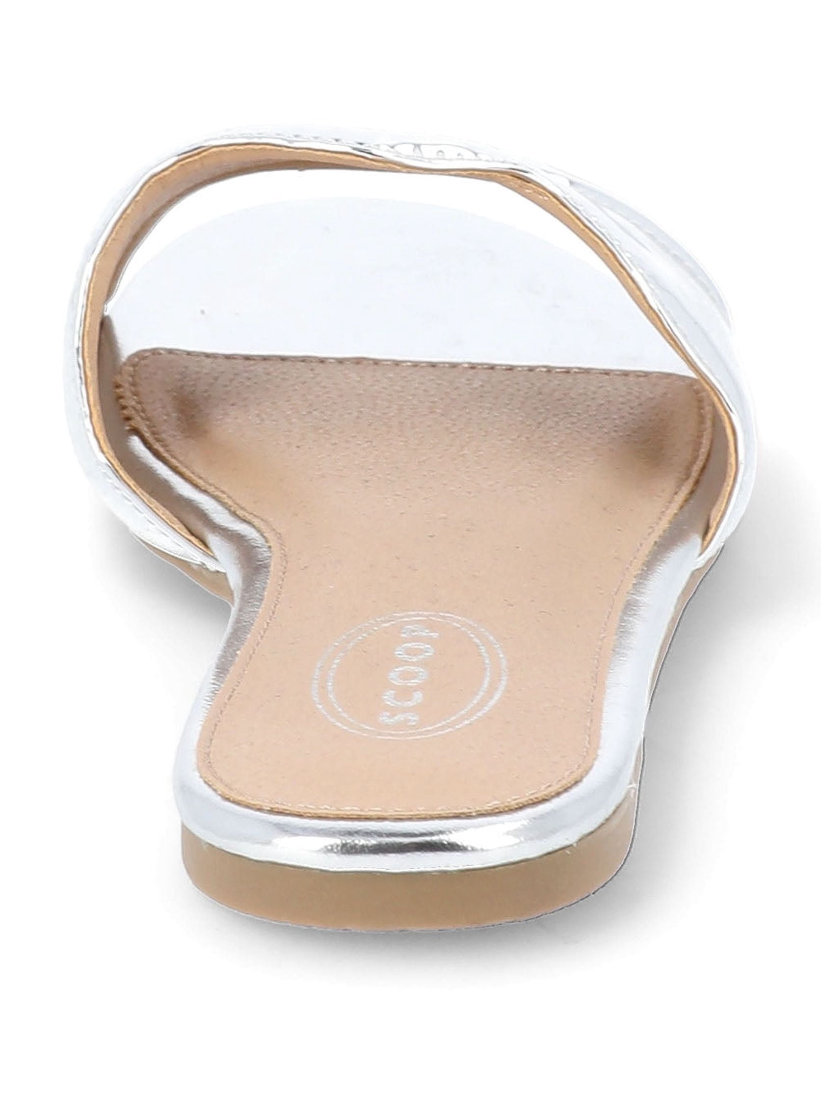 Scoop Womens Wave Slide Sandals