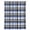 Blue, variant on Purple Black Plaid Waterproof Fabric Shower Curtain,Farmhouse Purple Black Checkered Waterproof Fabric Shower Curtain for Bathroom Curtains Bathtubs Hotel Shower Curtains with 12 Hooks Small 36x72in