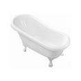 thumbnail image 2 of 61" Streamline N480WH Soaking Clawfoot Tub and Tray With Internal Drain, 2 of 4