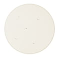 thumbnail image 4 of Powell Mays Coastal Round Indoor Accent Side Table, 22" Tall, Distressed Blue/Cream, 4 of 11