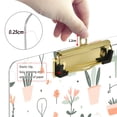thumbnail image 6 of FORMRS Acrylic Clipboard with Low Profile Clip Standard A4 Letter Size, 12.5" x 9", Green Garden Pattern, 6 of 8