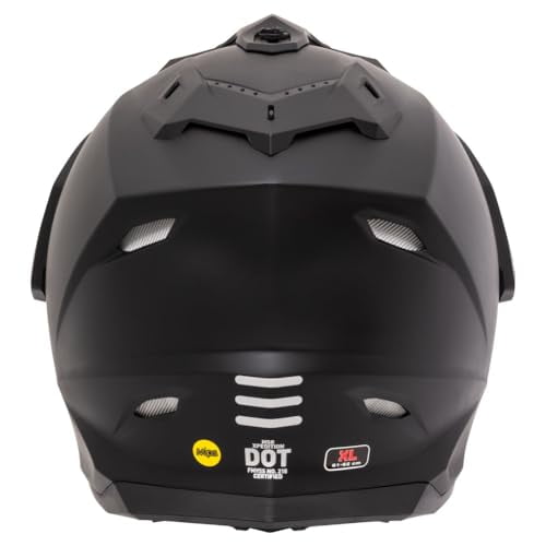 MSR® Xpedition ADV Dirt Bike Motocross Helmet w/MIPS Small Solid Matte Black