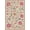 Pink, Pattern 1, variant on ODIKA 4'x6' Cream Pink Elegance in Floral Tapestry Washable Area Rug Vintage Inspired Botanical Patterns with Delicate for Bedroom, Reading Nook, Pet Friendly & Non-Shedding