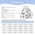 thumbnail image 5 of Kids Zip Up Hoodie for Boys Girls Toddler - Trains Pattern Lightweight Long Sleeve 18M Boys Girl Clothes, Sun Protection Windproof Jackets Hoodie Sweatshirt, 5 of 7
