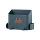 thumbnail image 5 of Estantería para móvil, soporte de pared, almacenamiento de TV, control remoto, estantería de noche, organizador de cocina, metal resistente, dise?o de 2 niveles, para dormitorio, alto, 5 of 6