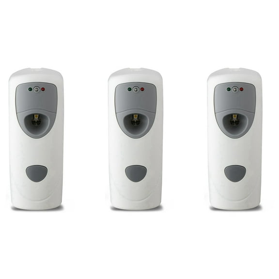 3X Automatic Air Freshener Dispenser Bathroom Timed Air Freshener Wall Mounted, Automatic Scent Dispenser