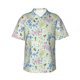 thumbnail image 1 of Balery Honey Bees And Flowers Camisas hawaianas de manga corta para hombre, camisas playeras de corte holgado, camisas de vacaciones con botones,3X-Large, 1 of 7