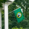 thumbnail image 2 of Washington State Flag 3x5 ft, 3 Ply Polyester Double Sided  WA Flag with Brass Grommets, 2 of 7