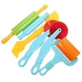 thumbnail image 3 of Childrens Construction Tool Clay Modeling Tools Kit Daycare Kids Diy Design Round Square NonToxic Plastic 1Set, 3 of 5