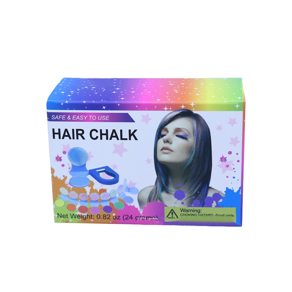 FaLX 8 Colors Hair Dye Color Chalks Powder DIY Temporary Pastels Salon